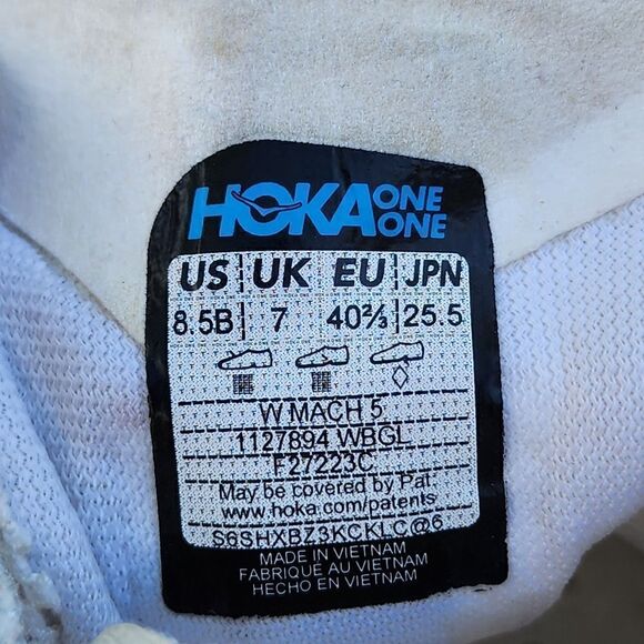 HOKA MACH 5 - Womens Athletic Shoes - SIZE 8.5B ***No Insoles*** - Picture 8 of 8
